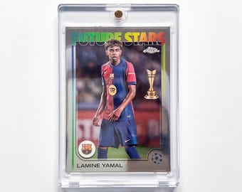 Lamine Yamal - Barcelona 2025 Topps Chrome Future Spain World Cup Football Stars