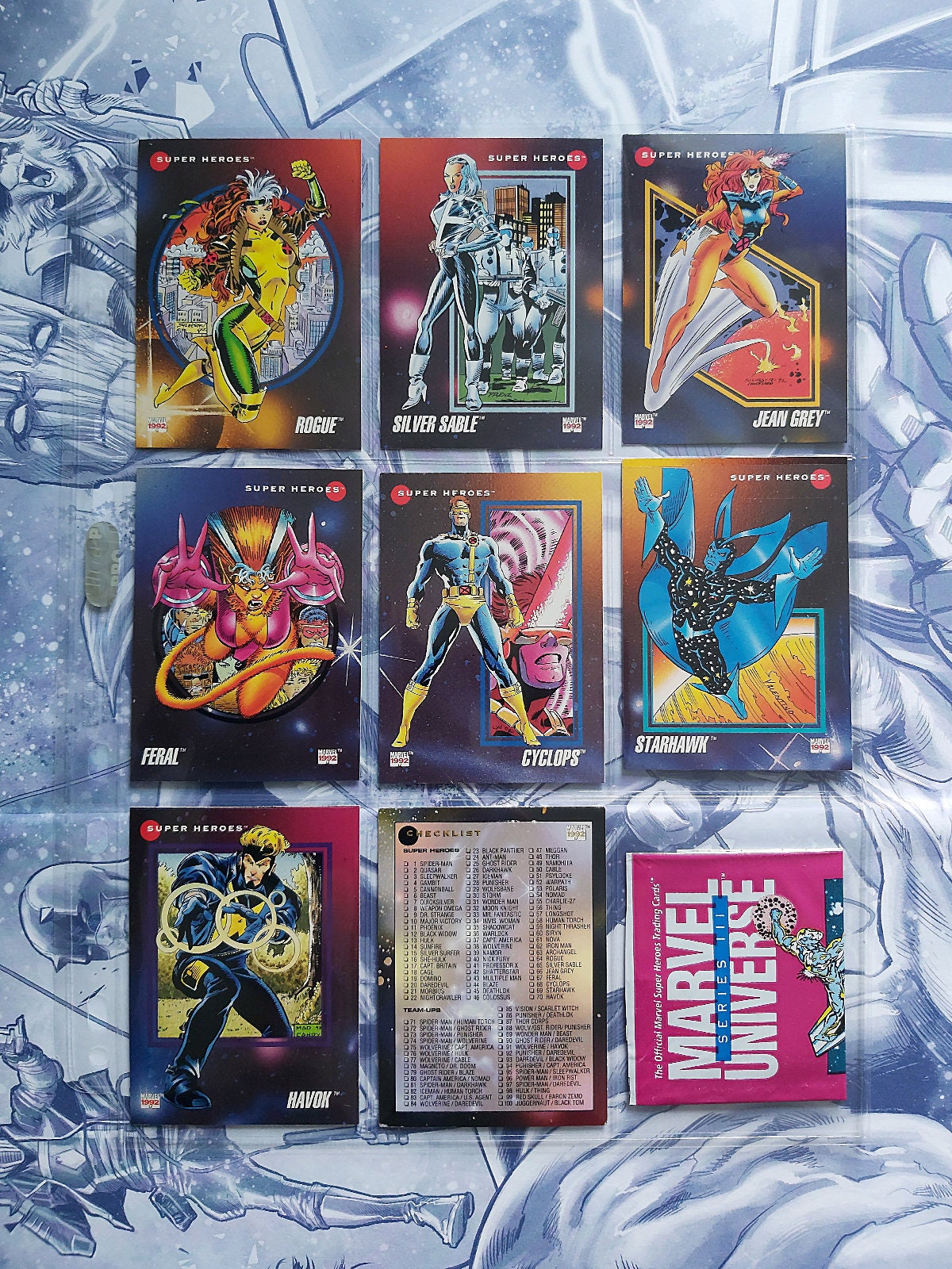 rare 1992 marvel cards Unleash the darkness in your card collection with this Venom hologram card (H-4). S Whatnot: Shop, Sell, Connect quality cards to your collection. 1992 Marvel Masterpieces Comic Book
