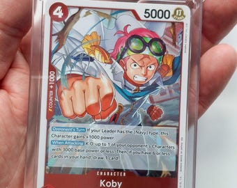 One Piece TCG: Koby, Vol. 2, PRB02-001 (Near Mint, Display Case Included)