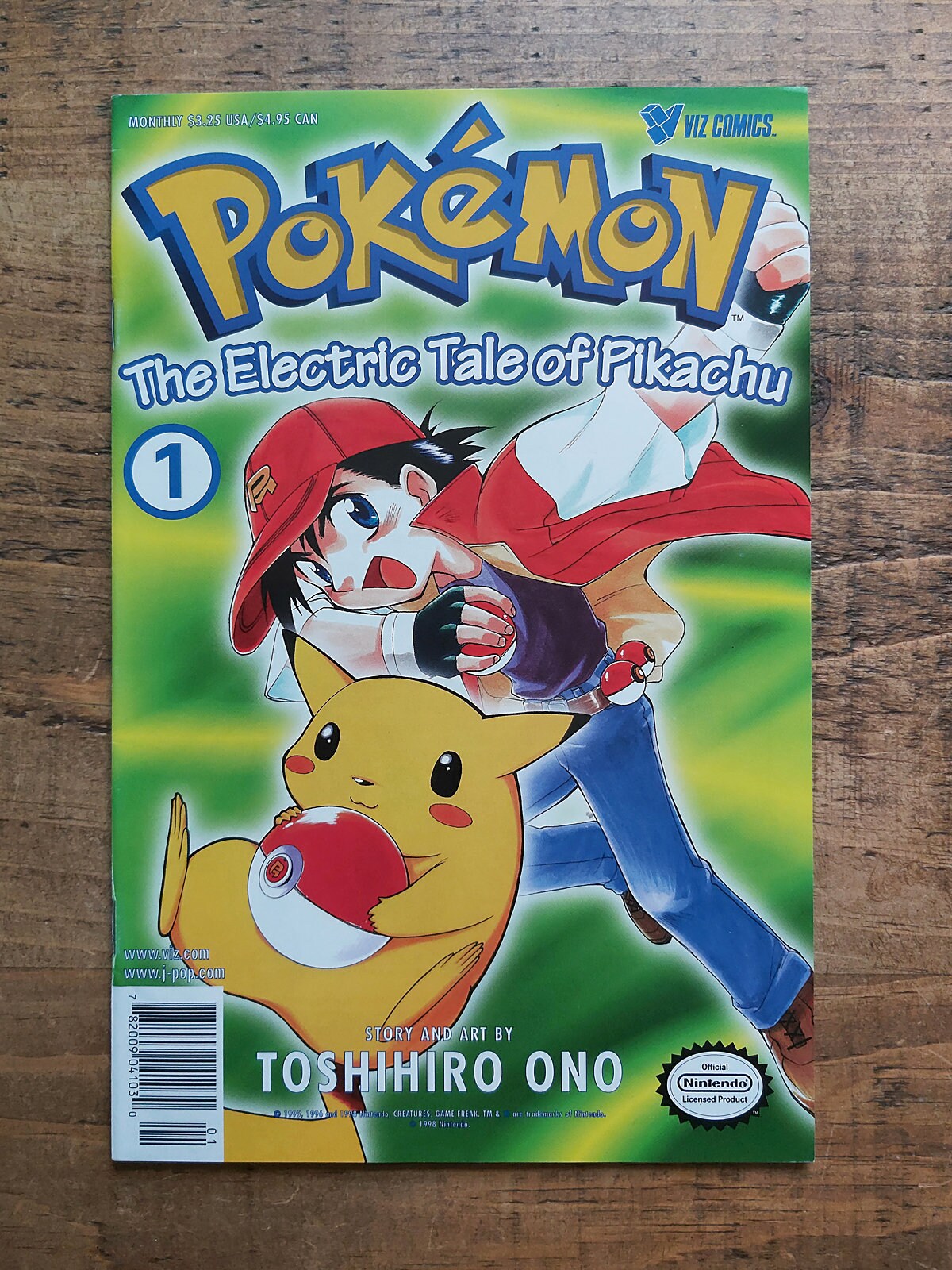 Pokemon the electric tale of pikachu comic