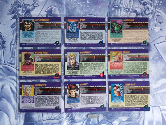 1992 Marvel Universe Series 3 Trading Cards | Super Heroes Set of