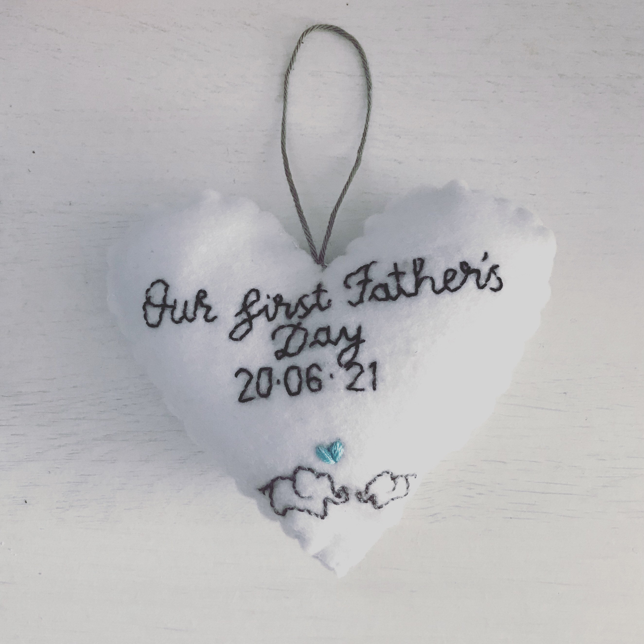 Handmade Fathers Day Ornament. Etsy