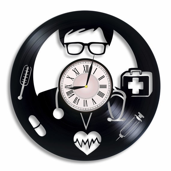Reloj vinilo sale