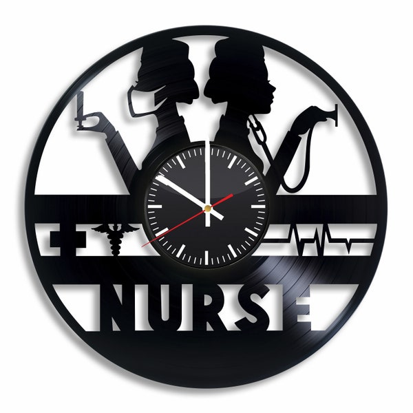 Nurse Wall Clock Etsy