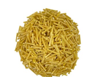 Mechas artesanales para lámparas de aceite: 20 g de mechas de parafina o cera de abeja.