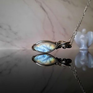 Labradorite 92 Carati - Ciondolo Cabochon Pietra Naturale - Madagascar - Foto 8