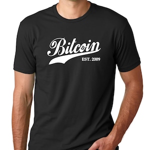 Bitcoin Est 2009- Hold Crypto Bitcoin Ethereum Mens Adult Tee