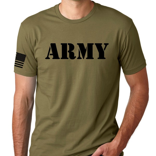 Army T Shirts - Etsy