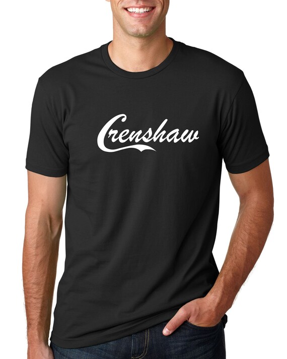 Black crenshaw t shirt Clearance