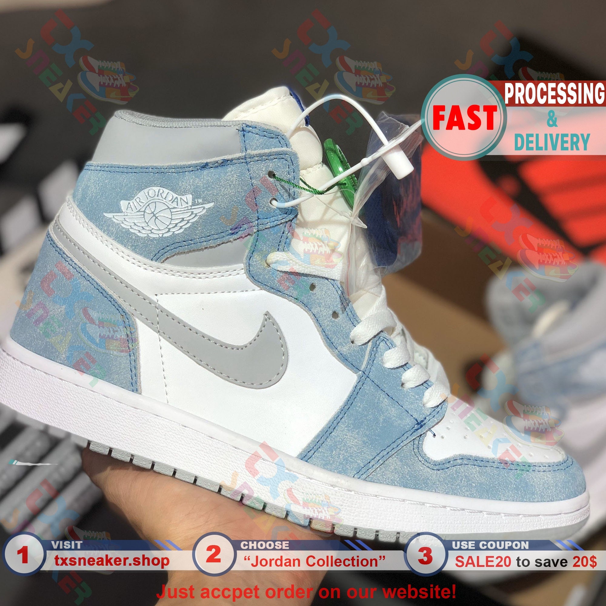 custom jordan 1 high top