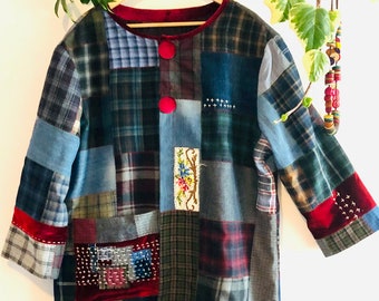 PATCHWORK JACKET XXL