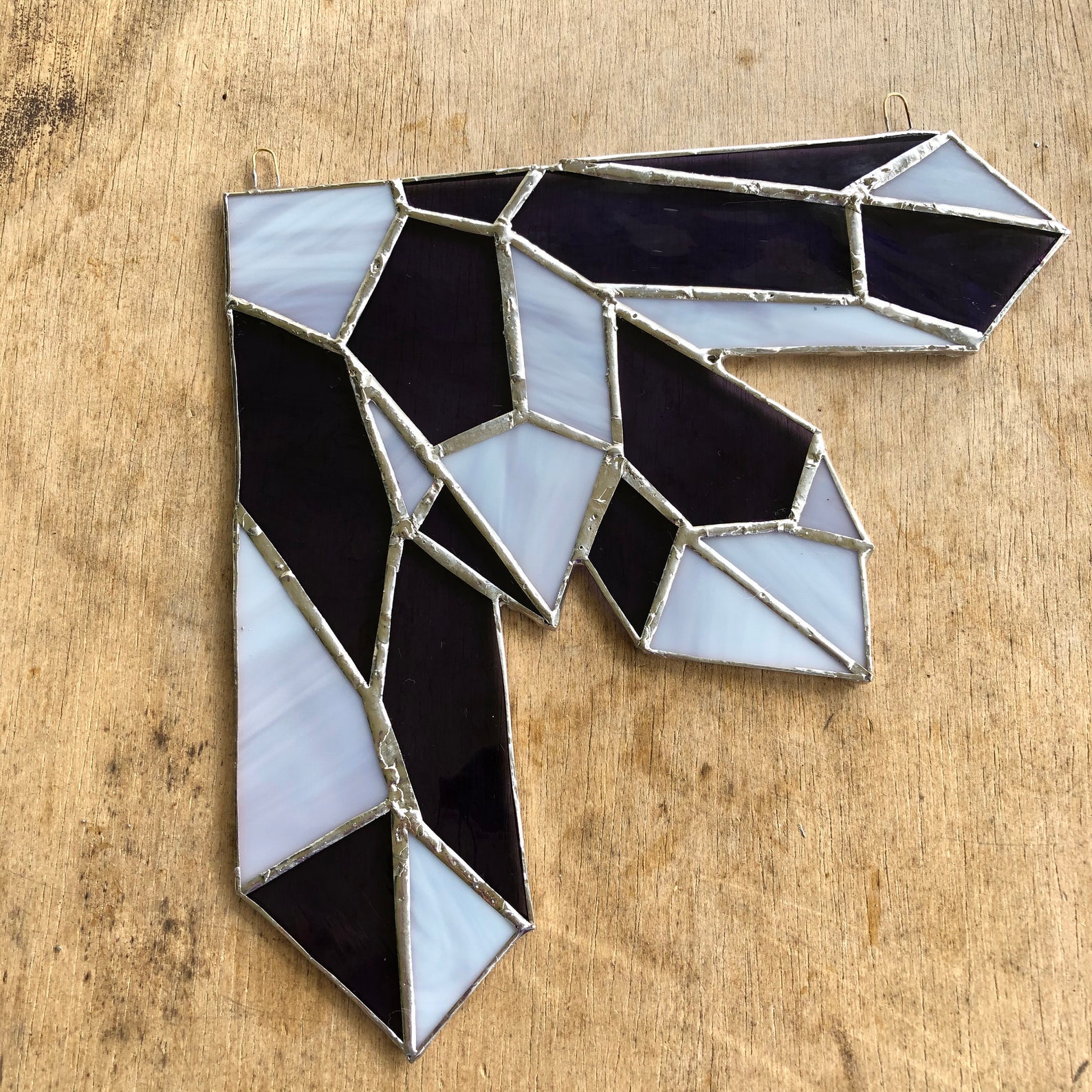 Stained Glass Crystal Corner from a Gloria Anderson Pattern Etsy