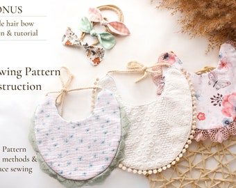 Patron De Couture Bavoir Etsy France Patron De Couture Bavoir Etsy France