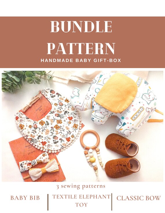 Baby Giftbox Patterns Baby Sewing Pattern All in One Etsy