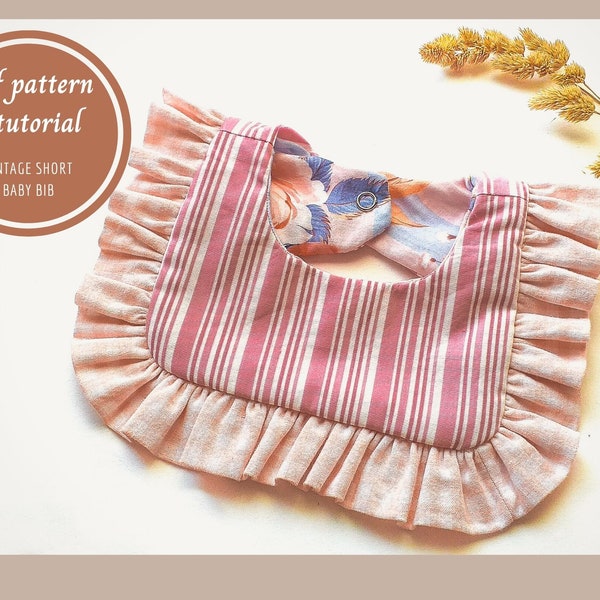Bib pattern pdf, baby collar pattern, vintage patterns sewing, baby bib pattern, baby bib sewing pattern, baby bib set, baby sew patterns,