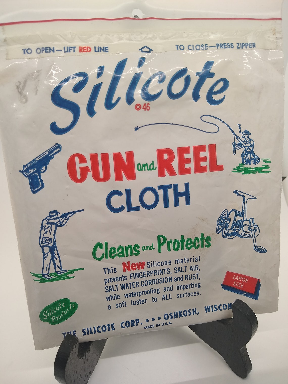 Silicote Gun and Reel Cloth Etsy