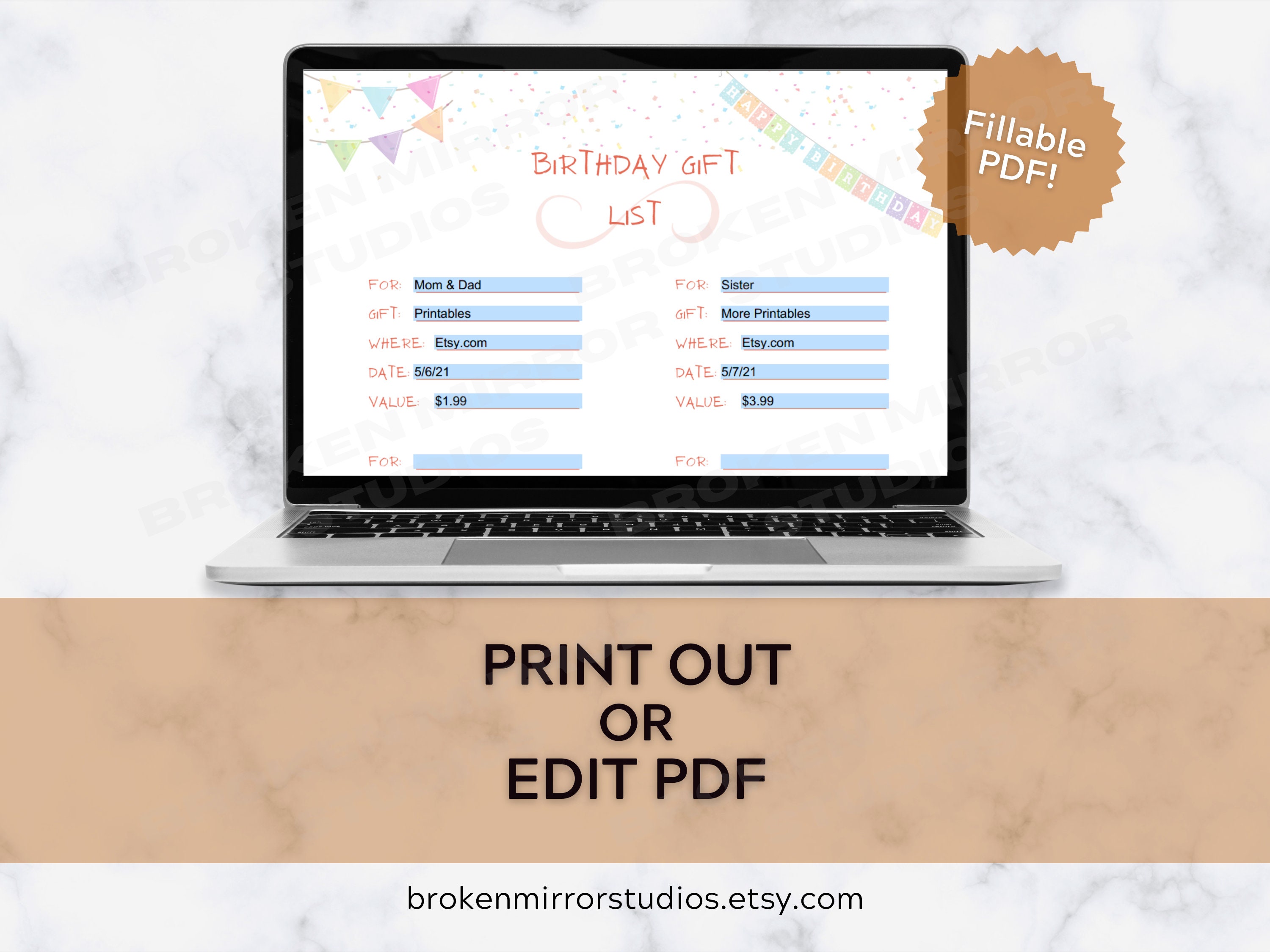birthday giftlist birthday giftlist