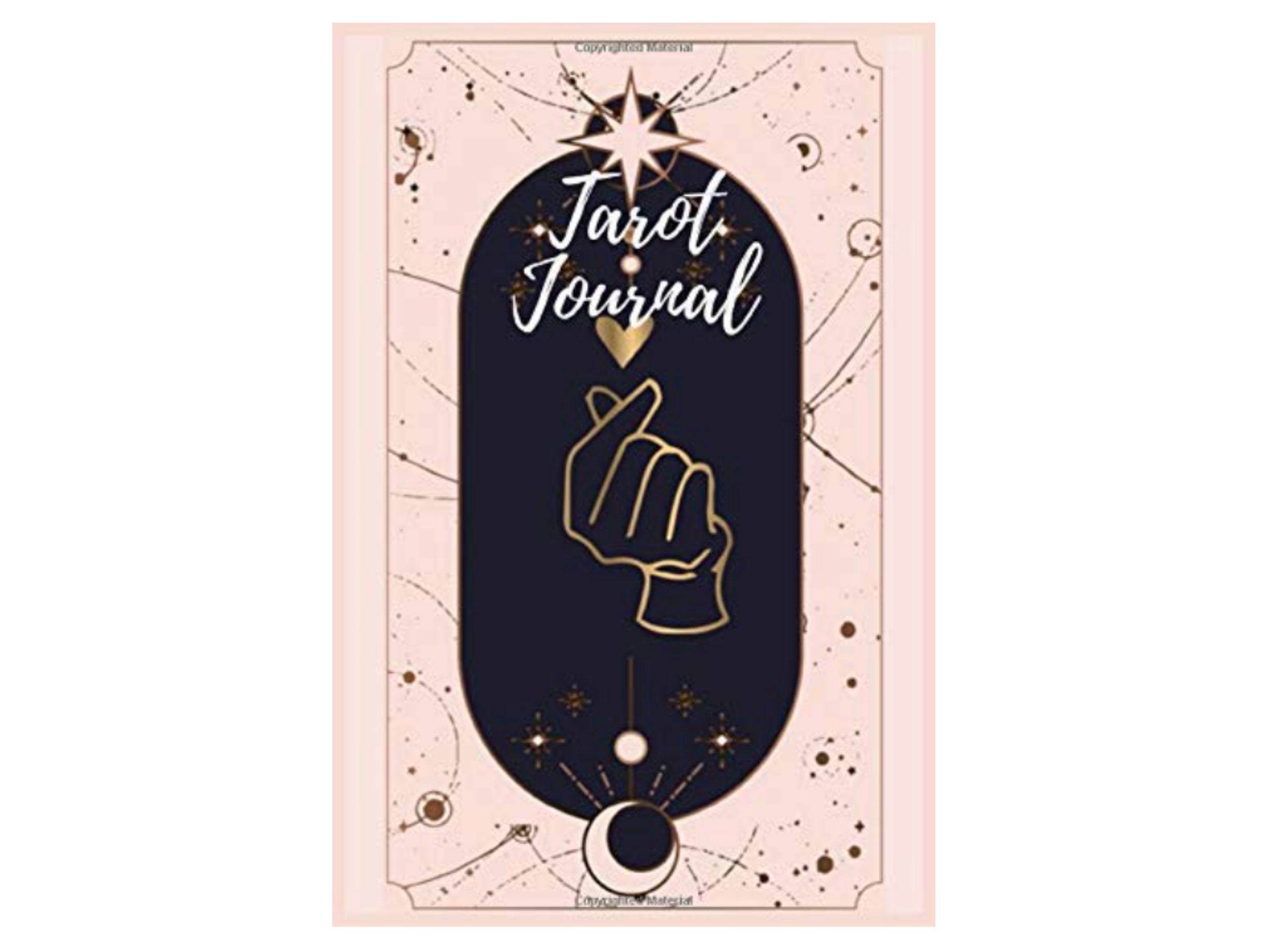 eksistens udvande lære Pink & Black Tarot Card Journal 3 Card Draw Notebook to - Etsy