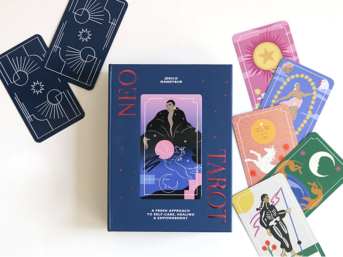 Neo Tarot Cards 78 Cards Beautiful Artwork for the Modern Etsy UK