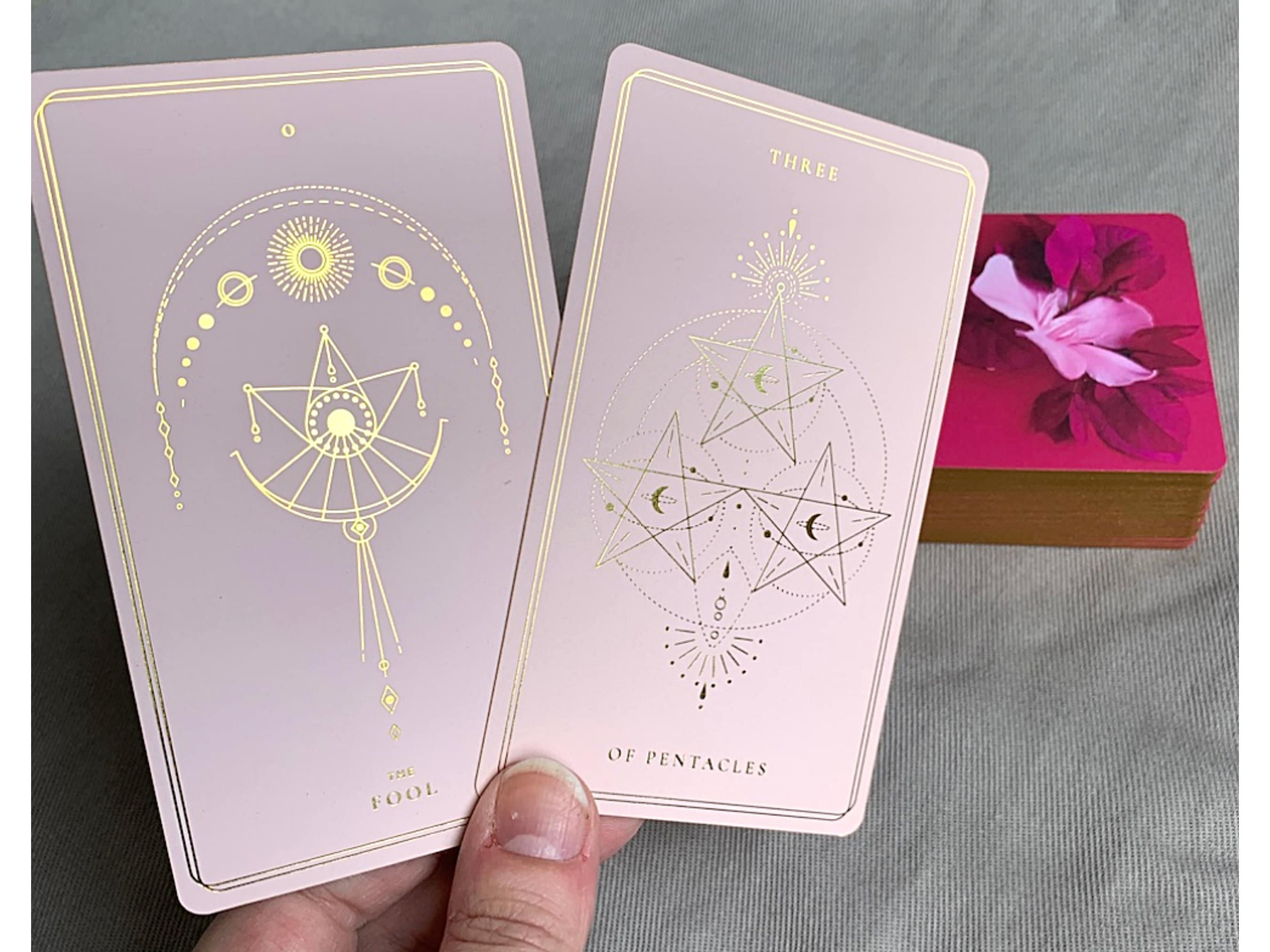 Soul Cards Tarot Deck Blush Edition 78 luxurious tarot cards Etsy