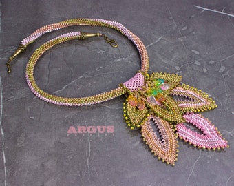 Collier Perle De Murano Et Perles Tchèques – Style Shamballa, Neuf