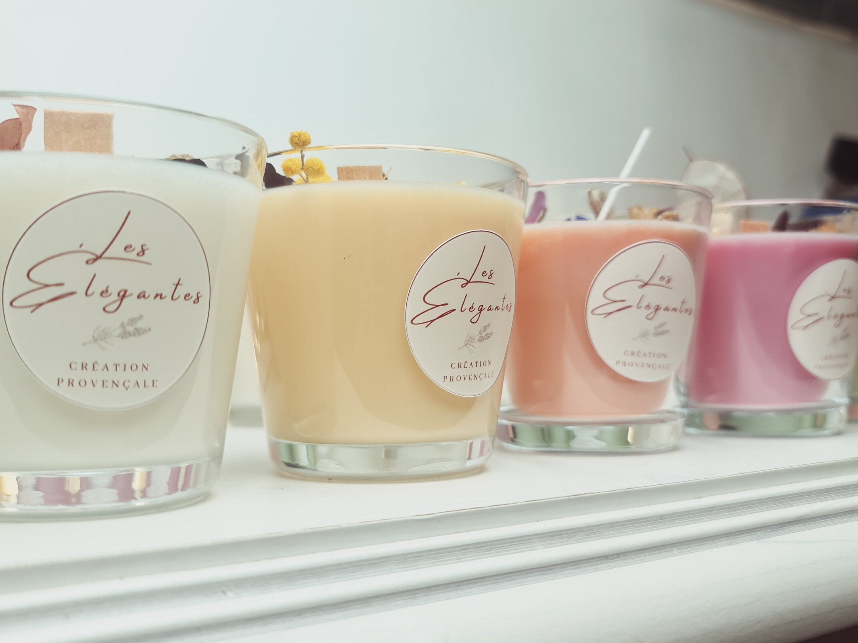 Bougie Parfumée Artisanale à Personnaliser Fleur de Frangipanier