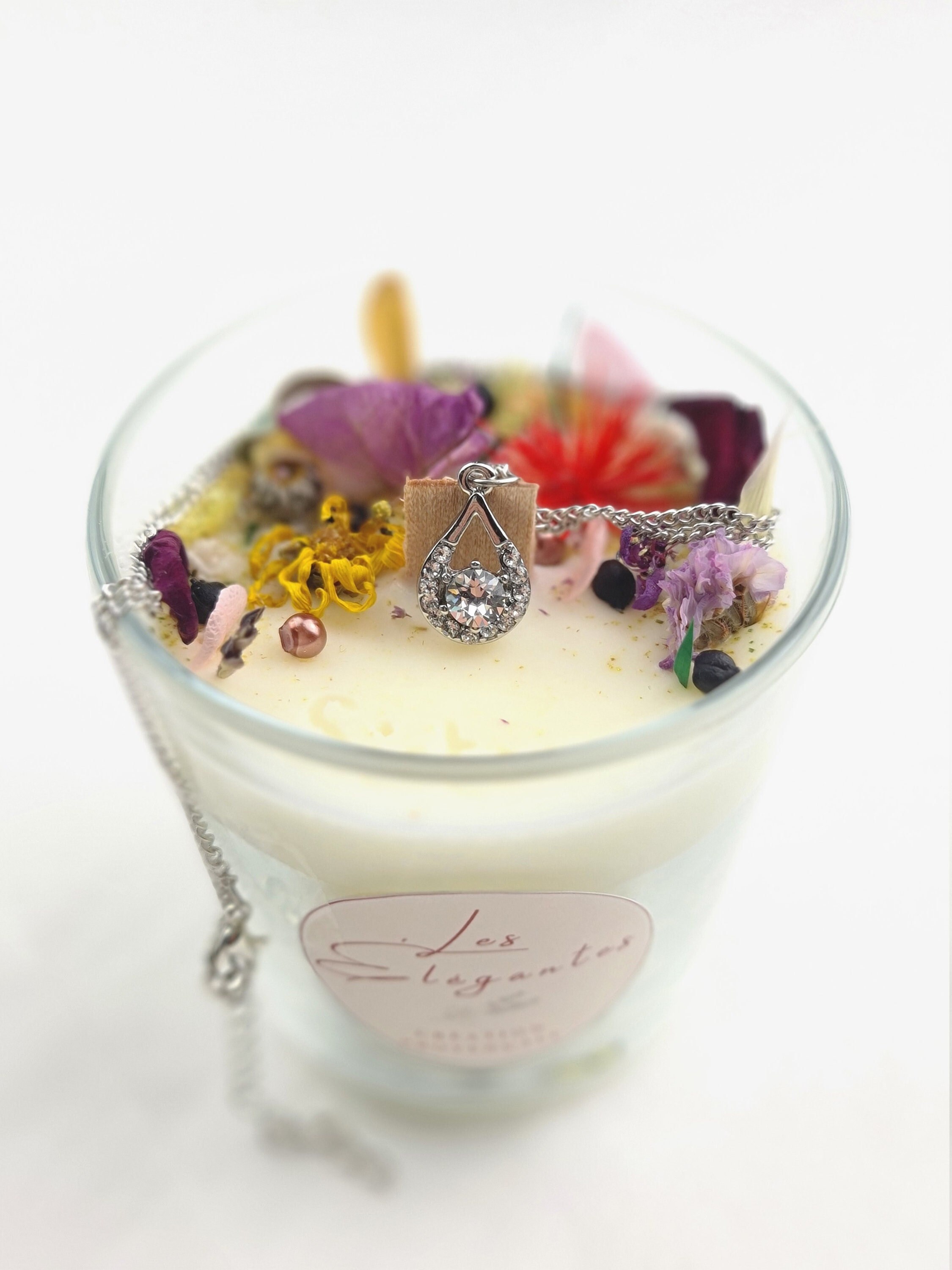 Bougie Rose Ancienne