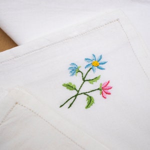 Flower napkin set (set of 4)