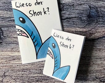 Why The Shark? Zine - Blahaj Plush Shark Shark BMZ3