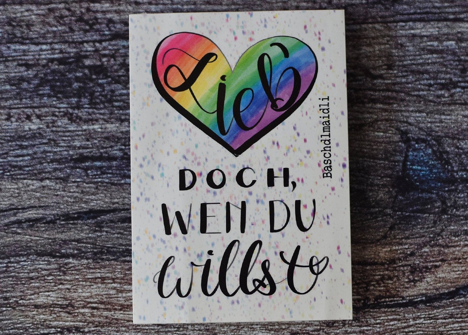 Lieb' Doch Wen Du Willst Sticker Etsy