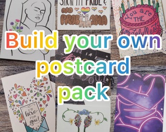 Build Your Own Postcard Pack!