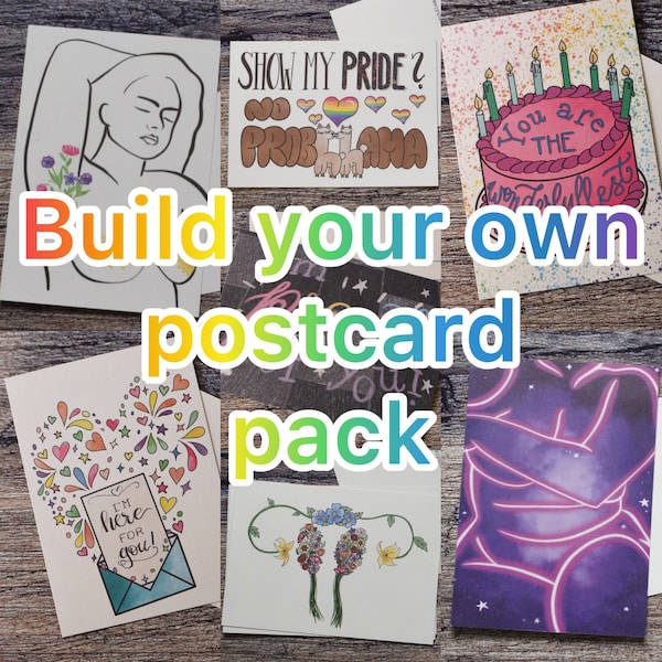 Build Your Own Postcard Pack!
