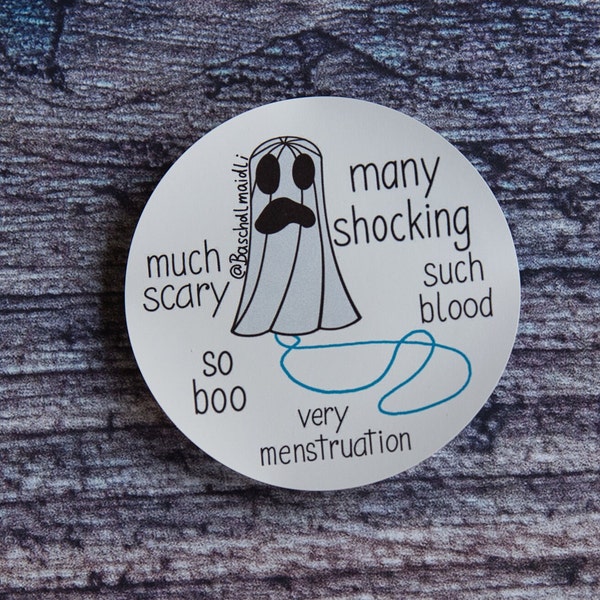 Ghost Tampon Sticker