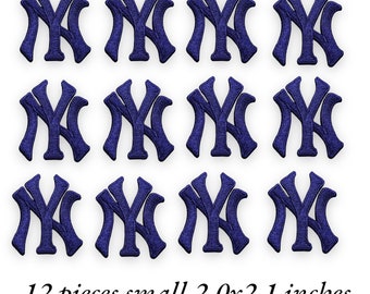  Yankees Iron ON Embroidered Patch Embroidery Baseball Size 2.5  INCHES