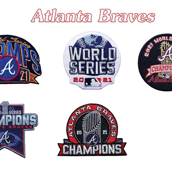 Atlan-ta-Braves Baseball Sport Embroidered Patches Logo Iron,Sew on clothes AB2