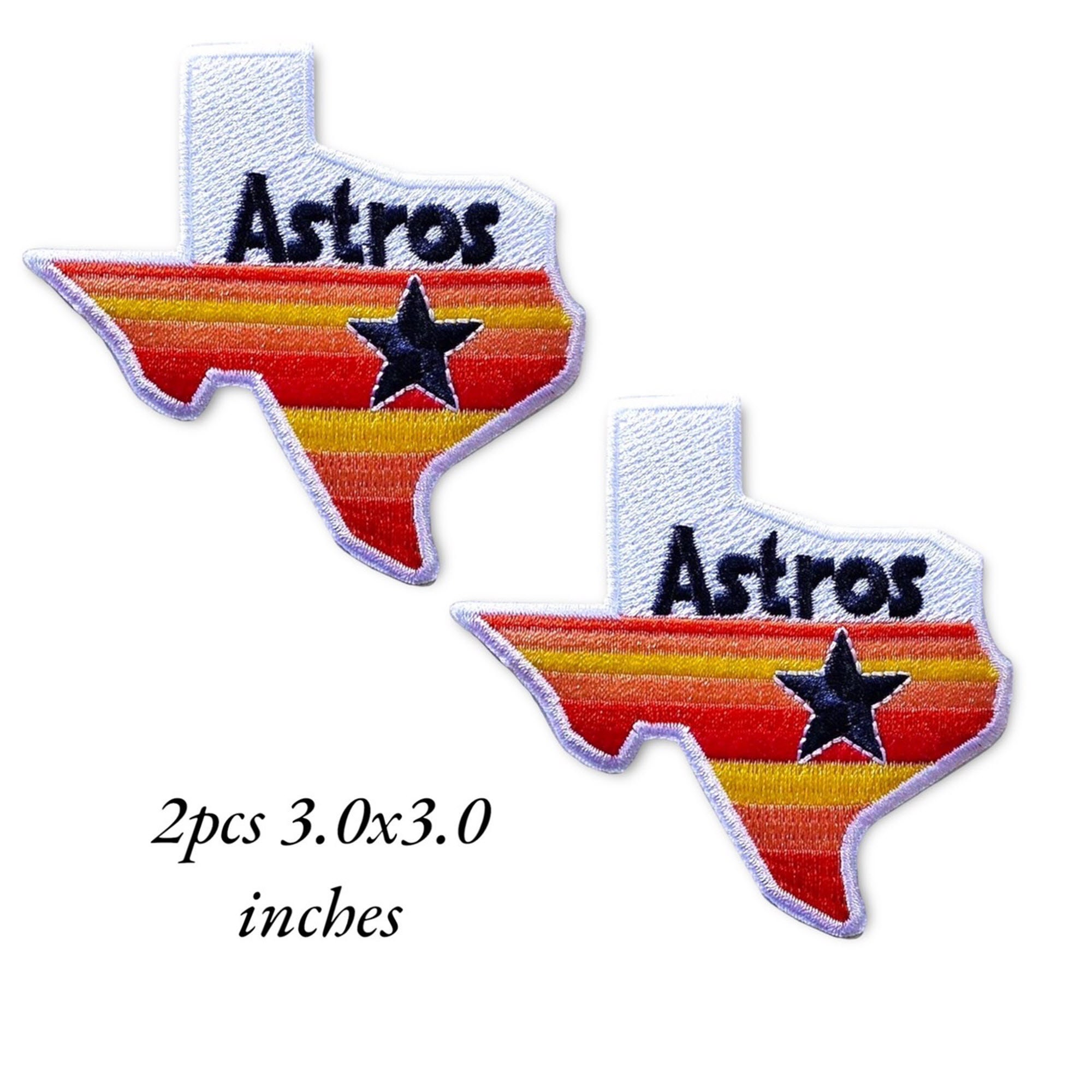 Houston Astros Retro Logo with Astrodome Patch by Patch Collection
