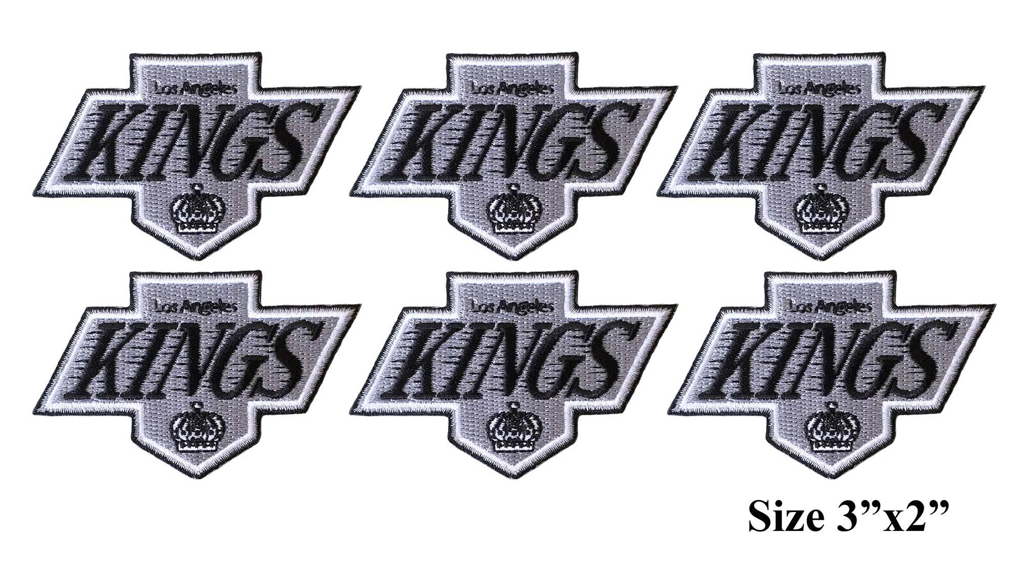 6 pieces Kings Size 3x2 Embroidered Iron On Patch Etsy