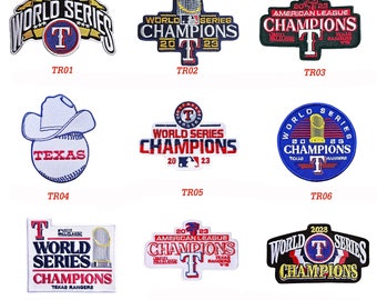 Champions 2023 Sports Baseball Embroidered Patches Logo Iron,Sew on clothes