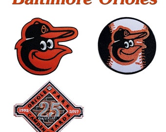 Balti-more-Orioles Baseball Sport Embroidered Patches Logo Iron,Sew on clothes