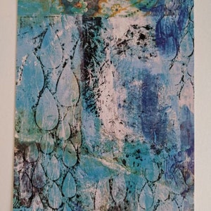 Abstract Ocean Mist (8x10&quot; PRINT)