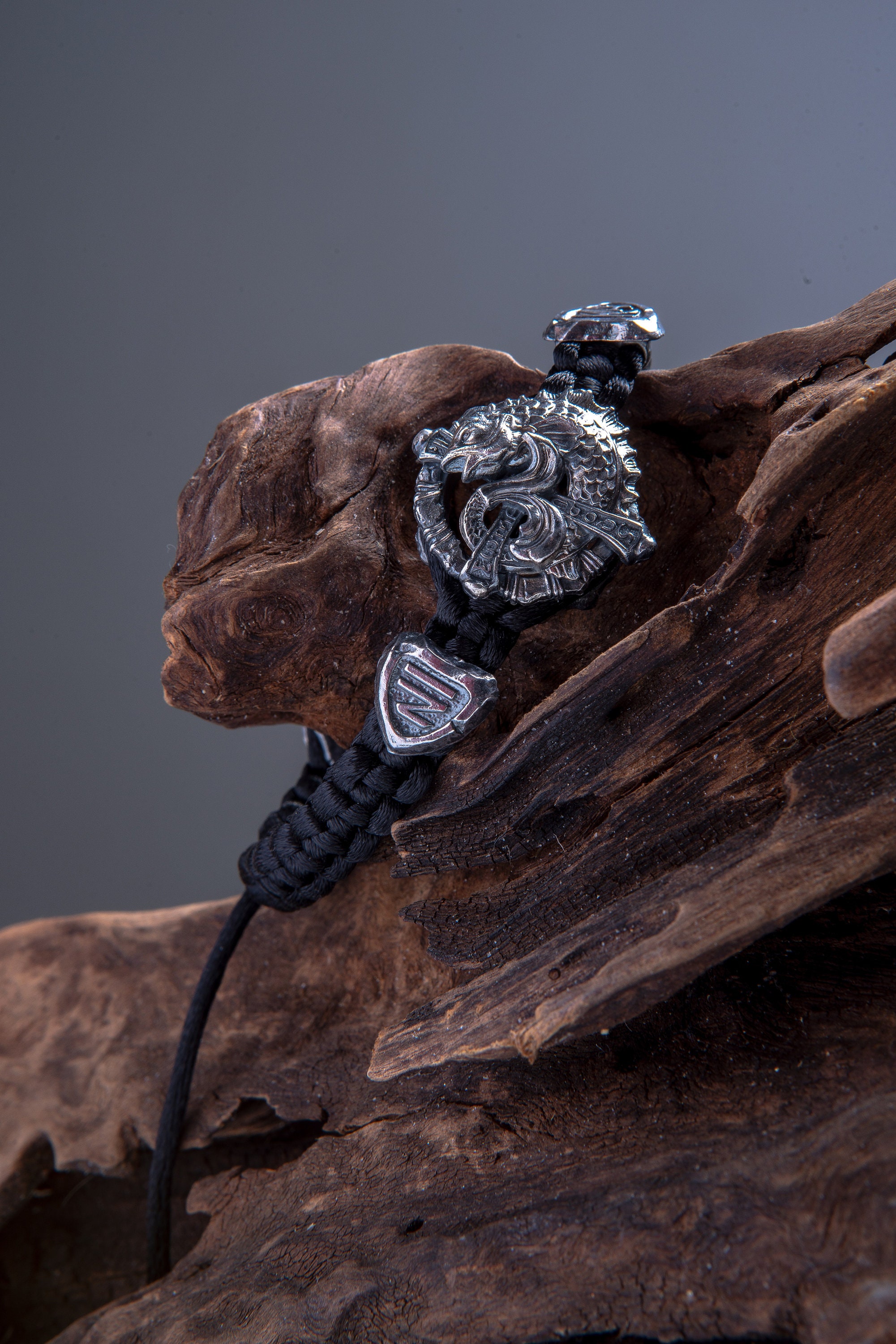 Mens christian bracelet Heavy sterling silver bracelet Etsy