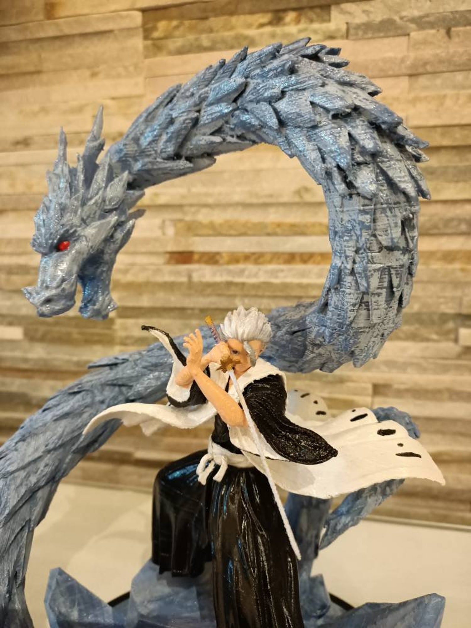 Bleach Action figure Hitsugaya Toshiro 30 cm captain tenth Etsy