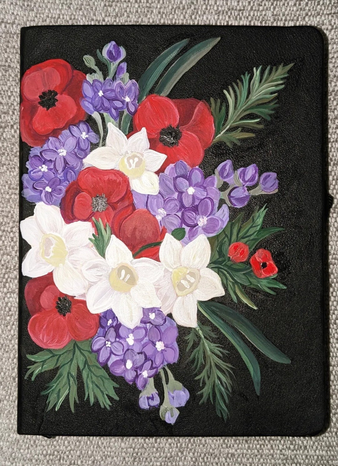 CUSTOM Bullet Journal - Floral - Birth Flower - Family - Flowers to ...
