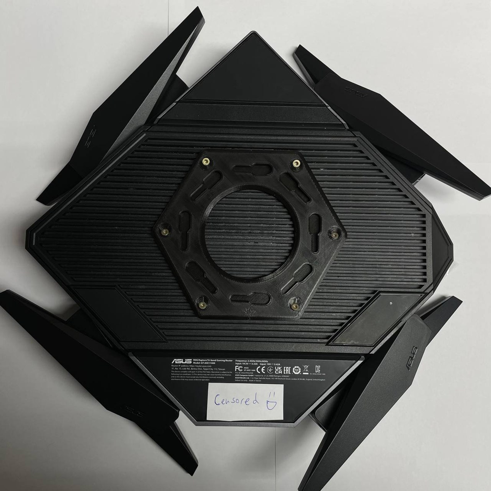 Asus Router Wall Ceiling Mount Bracket GT-AXE11000 GT-AXE16000 GT ...