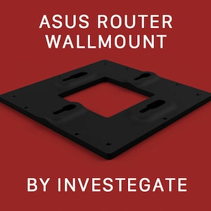 ASUS Router Wall Mount Ceiling Mount Bracket GT-AX11000 RT-AC5300 Rog Invisible Wifi Wlan Wall Holder