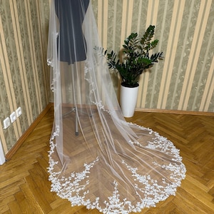 Veil wedding veil lace veil cathedral veil fingertip veil 2 tier lace bridal veil chapel length veil long boho veils short veil leaves boho