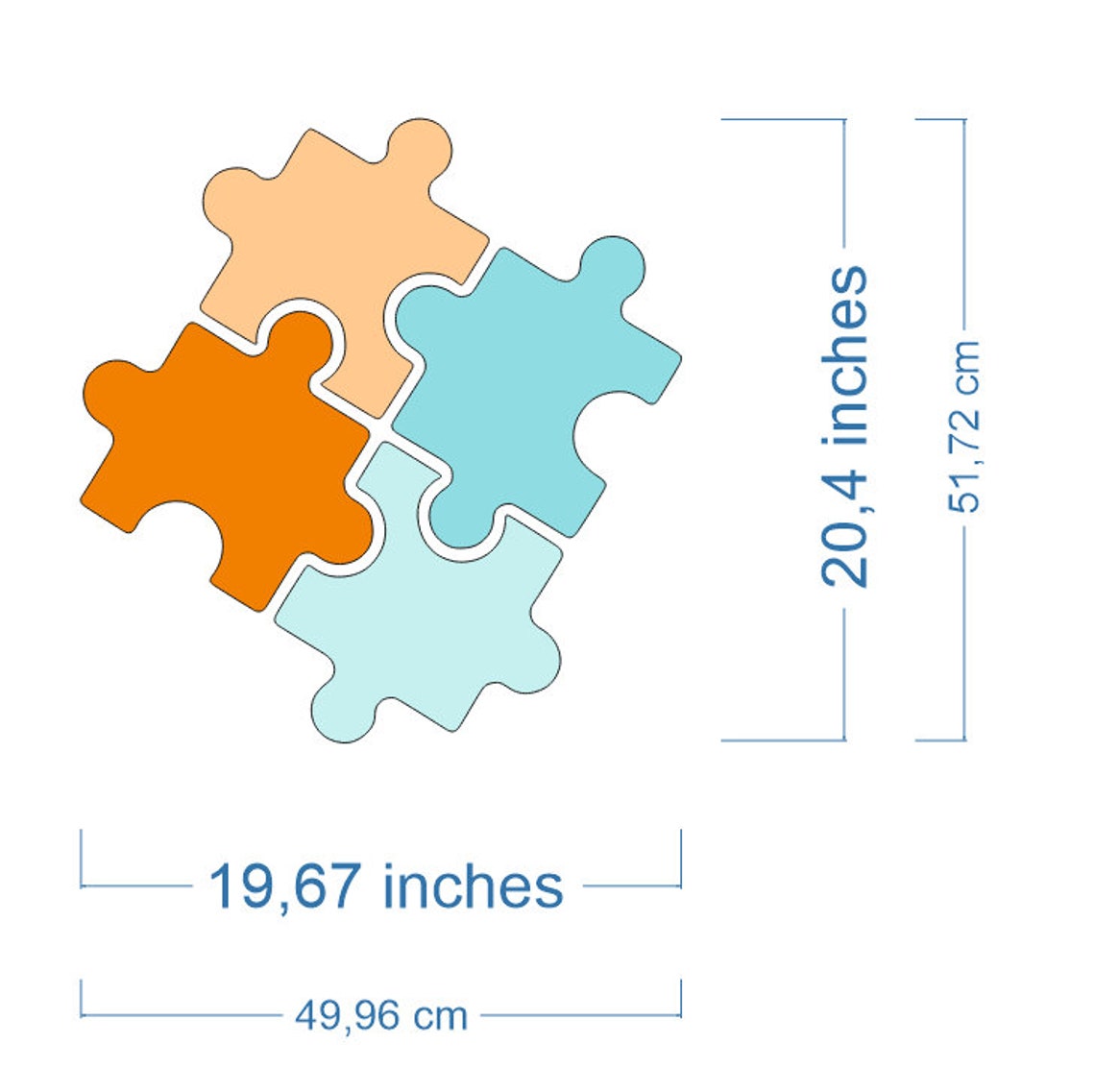 Puzzle Rug Custom Rug Personalized Rugs L Custom Carpet Any Etsy