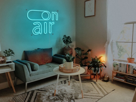 On Air Neon Sign on Air Neon Sign Neon Light Home Decor Bar