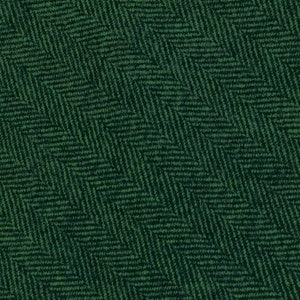 Green Herringbone Design 100% Pure New Lambswool Jacketing Fabric