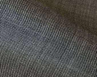 Grey Sharkskin Quartz Super 100's Suiting & Jacketing Fabric